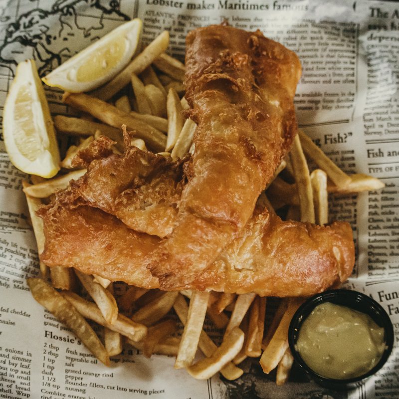 Freshly Battered Fish Freshly Battered Fish
